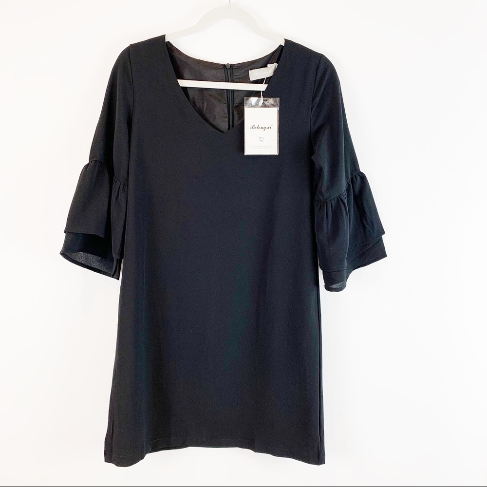 Belongsci Black Dress Size XS